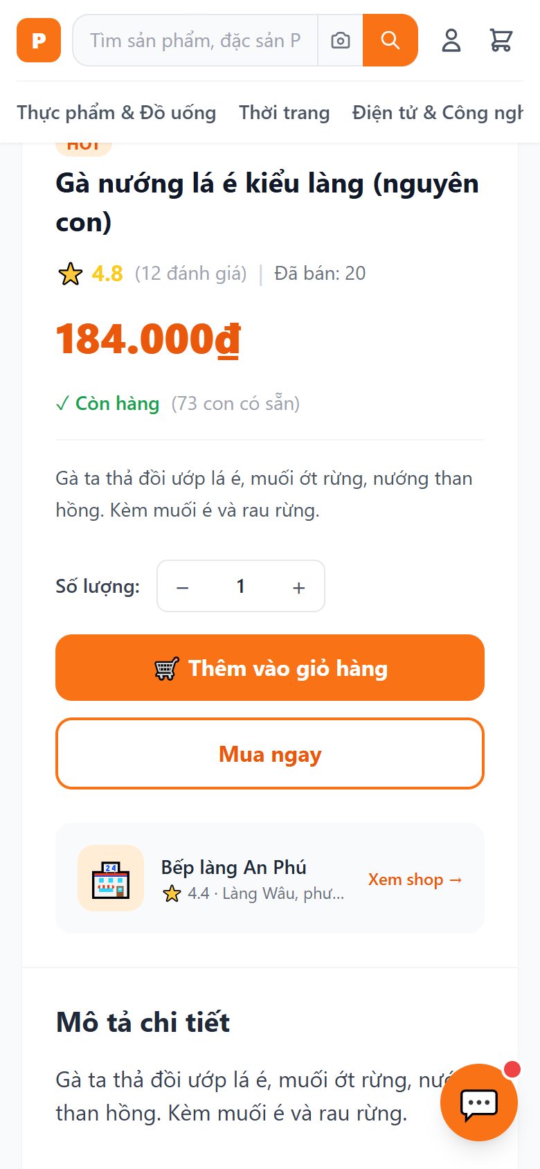 Trang sản phẩm