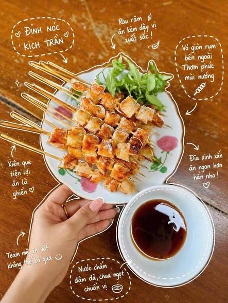 Ram lụi nướng Gia Lai