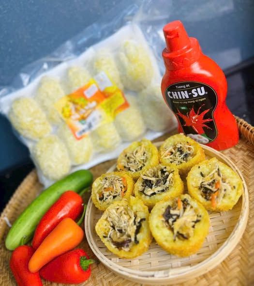 Xôi gà nấm mini (10 chiếc)