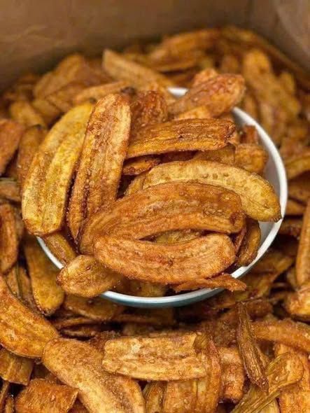 Chuối sấy mè gừng