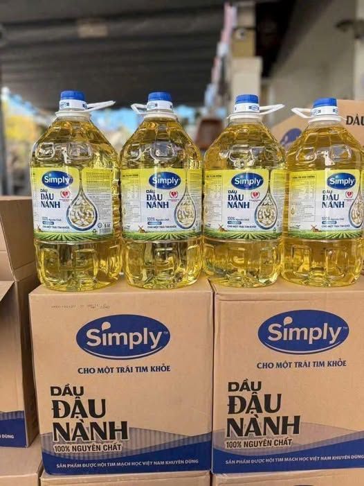 Dầu đậu nành Simply 5 lít