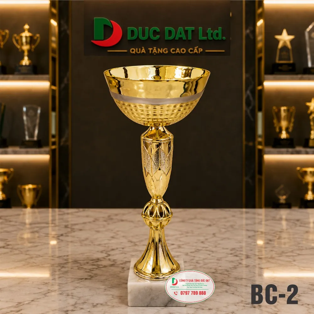 Cúp Kim Loại Cao Cấp BC-2