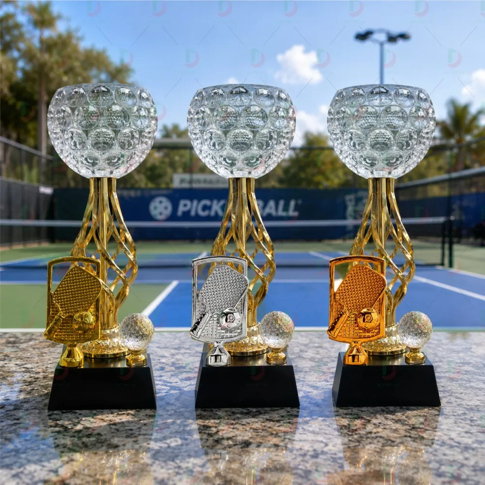 Cúp Pickleball 006 Cao Cấp | Cúp Trao Giải Pickleball Đẹp, Thiết Kế Hiện Đại